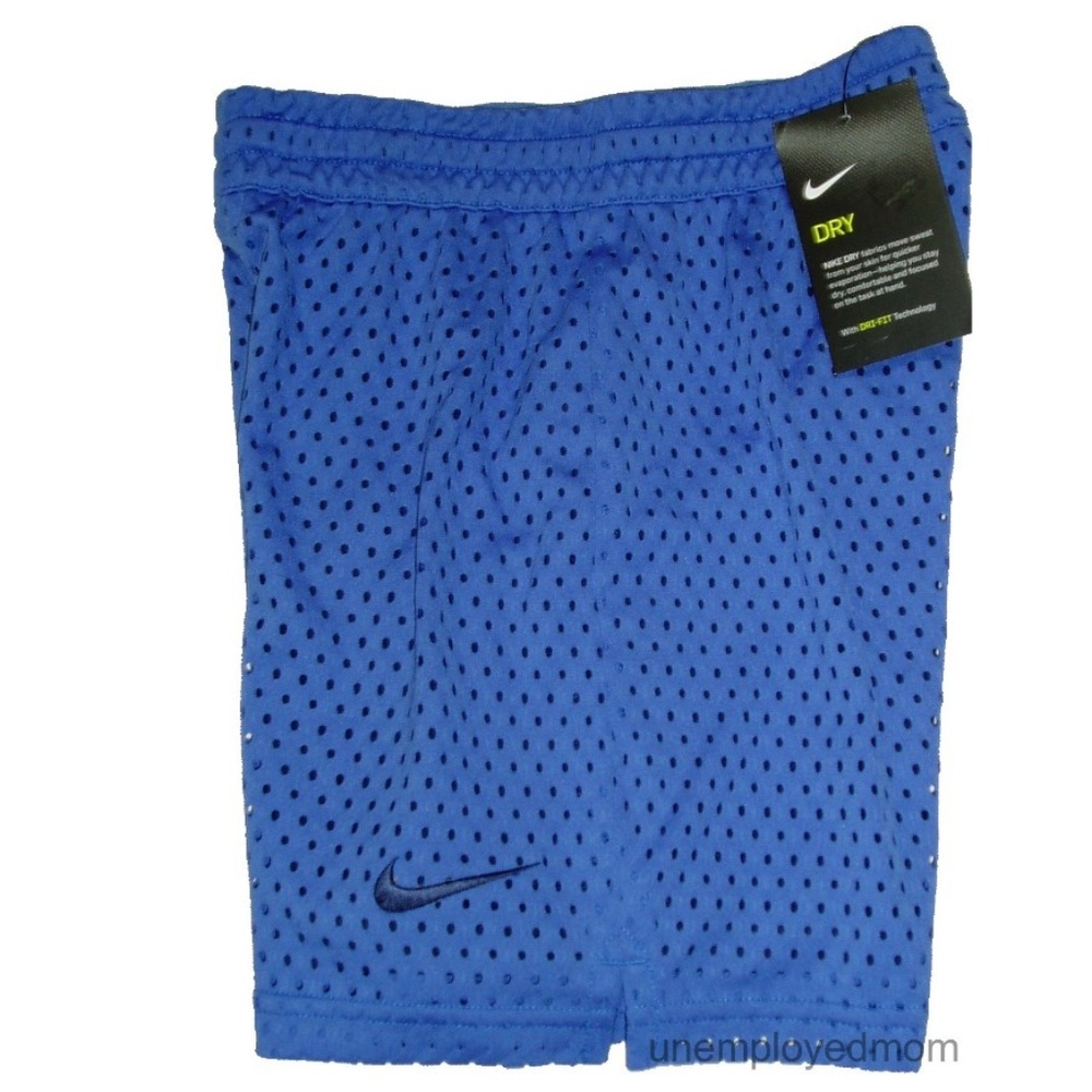 Youth Girls Nike Shorts Athletic Sport Wear Dri-Fit Training Mesh BTS